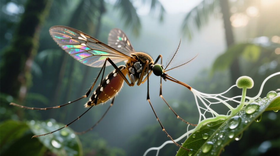 Malaria and mosquitoes: here are the fungi that could stop them forever.
